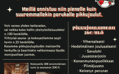 Pikkujoulukausi on täällä taas!