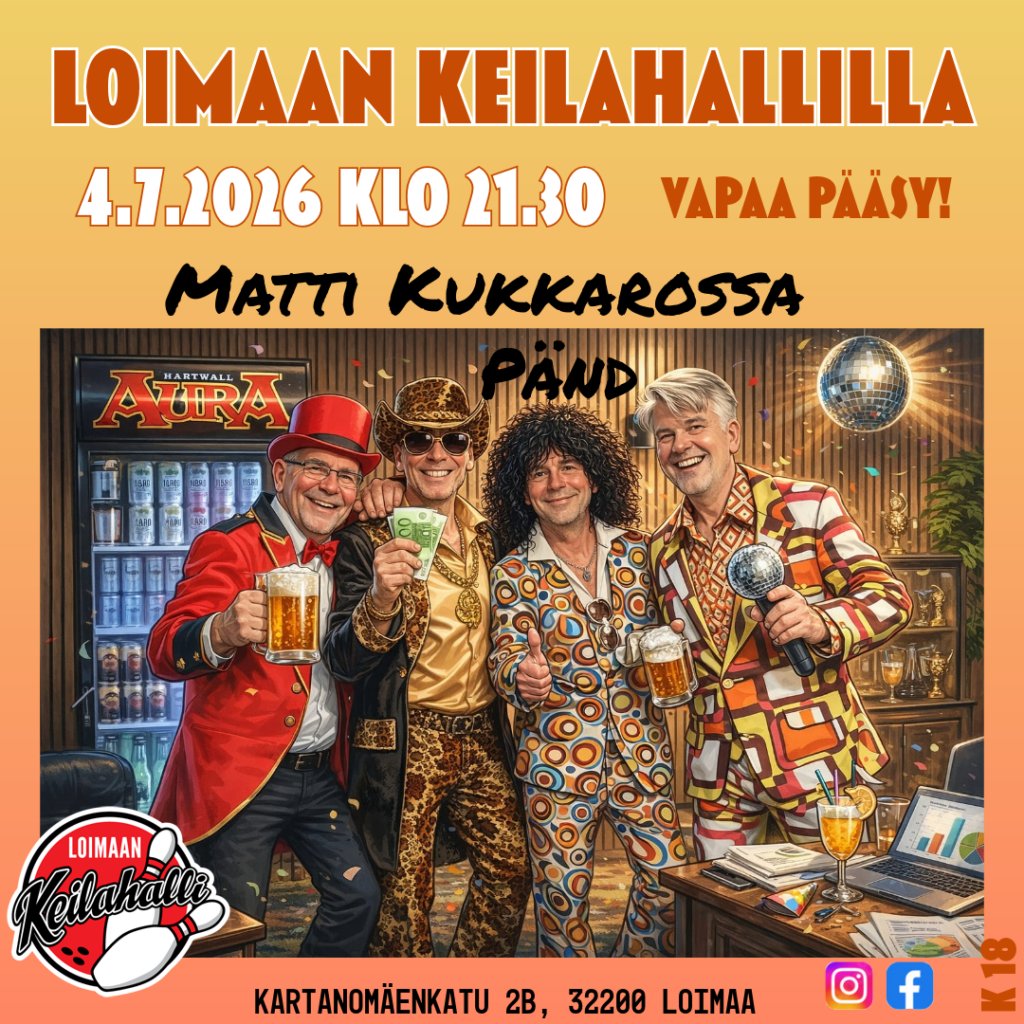 Matti Kukkarossa Pänd 4.7.2026